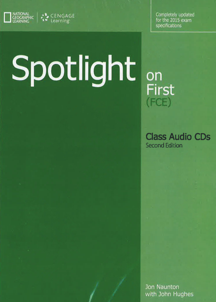 SPOTLIGHT ON FIRST (FCE) CLASSAUDIO CDS