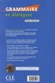 Grammaire en dialogues: niveau débutant