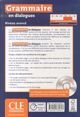 Grammaire en dialogues Niveau avance (B2/C1) - Livre + CD