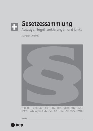 Gesetzessammlung 2021/2022 (Ausgabe A5)